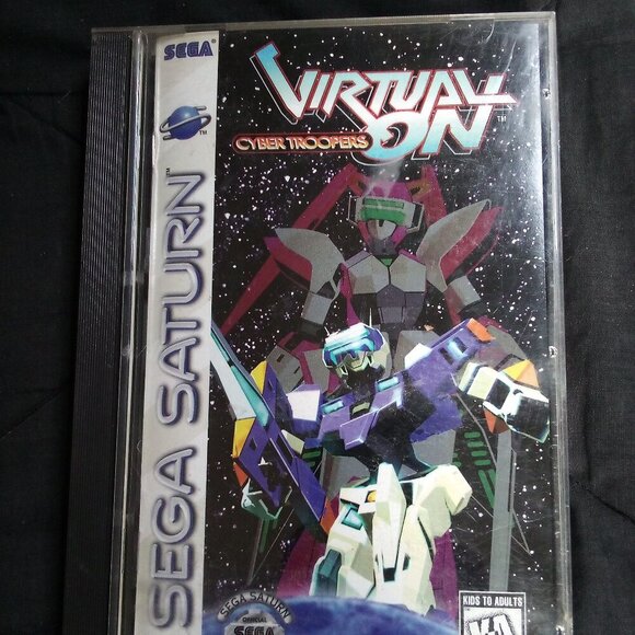 Virtual On Cyber Troopers Sega Saturn Game CIB Registration Card - Picture 1 of 7